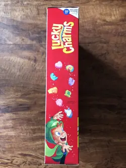 Lucky Charms Limited Cereal Box - 25th Anniversary Pokemon Packs Sealed - Image 3