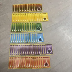 Pokemon TCG Energy Cards Bundle 100+ Base Set 1999 & 2000 WOTC Vintage Job Lot - Image 2