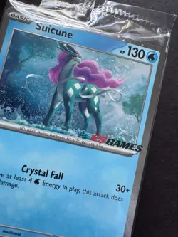 Suicune Cosmos Holo 026/094 EBGAMES Phantasmal Promo Sealed Pokemon Near Mint - Image 4
