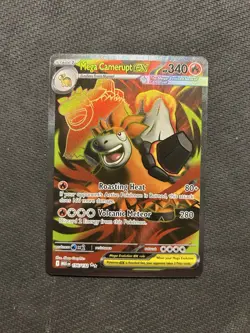 Pokemon TCG Mega Camerupt ex 156/132! NM Condition! See Description! - Image 1