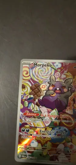 Pokemon TCG Paradox Rift Morpeko 206/182 Illustration Rare - Image 3