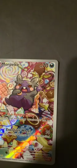 Pokemon TCG Paradox Rift Morpeko 206/182 Illustration Rare - Image 4
