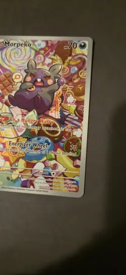 Pokemon TCG Paradox Rift Morpeko 206/182 Illustration Rare - Image 5