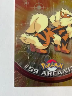 2000 Topps Chrome Pokemon TV Animation Edition Arcanine #59 - Image 5