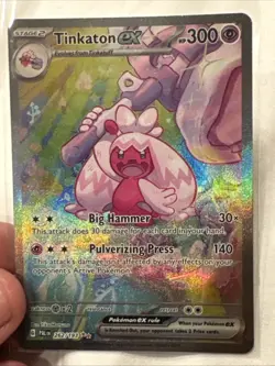 Pokemon TCG Tinkaton EX 262/193 Scarlet & Violet Paldea Evolved Sir - Image 1