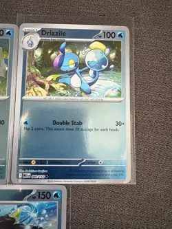 Sobble, Drizzile & Inteleon Reverse Holo Bundle - Mega Evolution Pokemon - Image 3