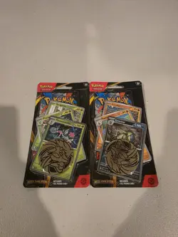 Pokemon TCG Mega Evolution Premium Checklane Blisters Tyranitar/Meowscarada - Image 1