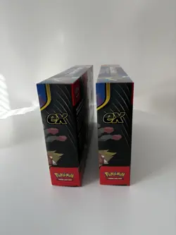 Set Of 2 Pokemon TCG Mega Lucario ex Premium Fig Collection Box Factory Sealed - Image 5
