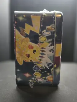 Brand New Sealed Pokemon Surging Sparks 2024 Fall Collectors Chest Tin Lunchbox - Image 4