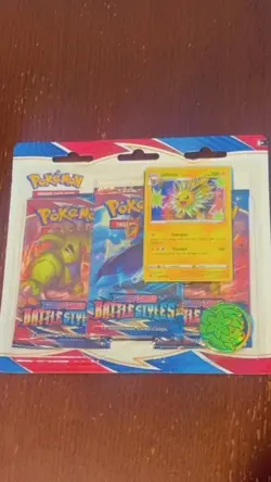 Pokemon TCG - Battle Styles - Triple Booster Blister - Joleton - Image 1