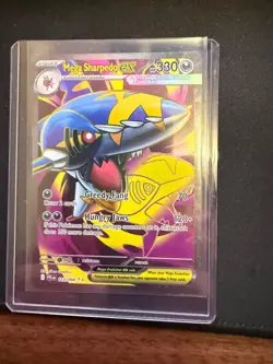 Mega Sharpedo EX 113/094 Full Art English NM - Phantasmal Flames - Pokemon TCG - Image 1