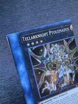 YuGiOh! Tellarknight Ptolemaeus BLMR - Error Misprint Miscut 1st Edition NM - Image 2