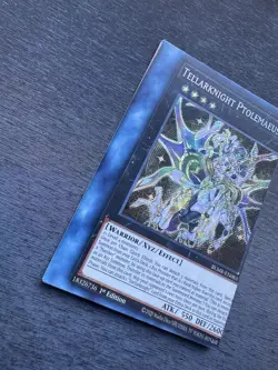 YuGiOh! Tellarknight Ptolemaeus BLMR - Error Misprint Miscut 1st Edition NM - Image 5