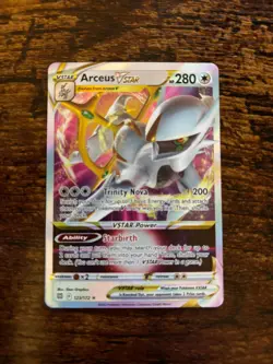 Arceus VSTAR 123/172 Swsh09: Brilliant Stars Holo Pokemon Card Ultra Rare #123 - Image 1