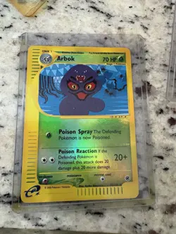 Pokemon TCG Arbok Expedition Card 35/165 Regular Rare MP Condition - Image 1