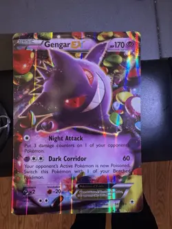Pokemon TCG Gengar EX 34/119 Jumbo Promo Card 2014 Oversized - Image 1