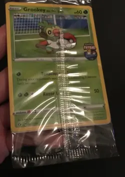 Grookey On The Ball 003/005 Futsal Pokemon Card PROMO UK Exclusive NEW SEALED - Image 4
