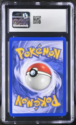 CGC 9 MINT Ditto 1999 Fossil 3/62 Holo Pokemon Card - Image 2