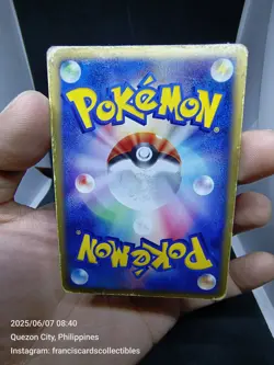 Pokemon Card - CHIKORITA #003 (JAPANESE McDONALD'S PROMO) YEAR 2002 "HOLO SWIRL" - Image 3