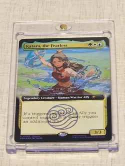 MTG Katara the Fearless holo foil, SD Comic Con Promo card - Image 1