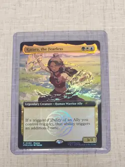 MTG Katara the Fearless holo foil, SD Comic Con Promo card - Image 2