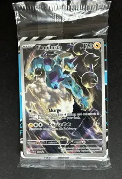 Pokemon TCG Thundurus Promo Card SVP 209 Sealed Black Star Promo - Image 1