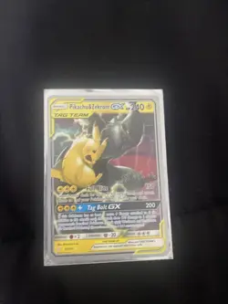 Pikachu and Zekrom GX Tag Team 2019 Pokemon Card 33/181 - Image 1