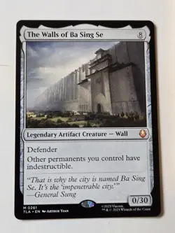 ~ The Walls of Ba Sing Se ~ NM ~ MTG: Avatar ~ MTG ~ - Image 1