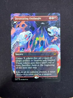 Devastating Onslaught (BORDERLESS) - Edge of Eternities - Magic - Image 1