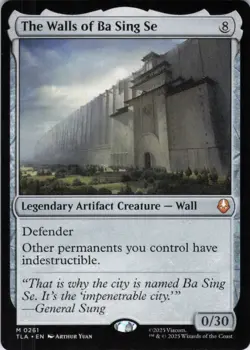 MTG The Walls of Ba Sing Se (261) | NM | Avatar: The Last Airbender {TLA} - Image 1