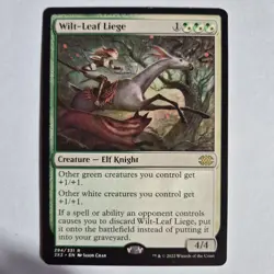MTG Wilt-Leaf Liege [double masters] Near Mint - Image 1