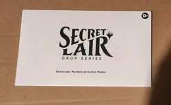 Magic MTG Secret Lair - Showcase: Murders At Karlov Manor [NON-FOIL] Sealed - Image 1