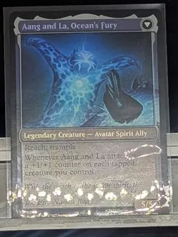 Aang, at the Crossroads FOIL PROMO NM X1 Avatar The Last Airbender MTG - Image 2