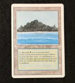 Tropical Island - MtG Magic Revised Regular Rare MP+/LP - Image 1