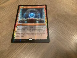 MTG Static Orb Masterpiece Series FOIL Mythic Rare Near Mint - Image 1