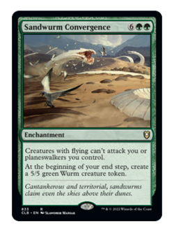 Sandwurm Convergence 833 (Regular) MTG Battle for Baldur's Gate - NM FRESH - Image 1