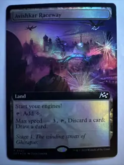 Avishkar Raceway (Extended Art) Aetherdrift Foil - Image 1