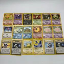 Pokemon Neo Destiny Card Lot Of 18 - Image 1