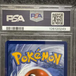 2025 POKEMON SVP EN-SV BLACK STAR PROMO #203 TEAM ROCKET'S WOBBUFFET PSA 8 - Image 3