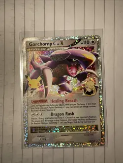 Pokemon Garchomp C LV.X Celebrations Card 145/147 NM Condition - Image 1