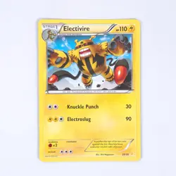 Electivire 25/30 Pokemon XY Trainer Kit: Pikachu Libre & Suicune Common NM - Image 1