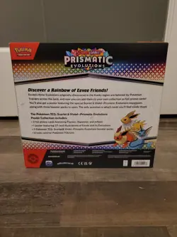 Pokemon TCG SV8.5 Prismatic Evolutions Poster Collection Box Factory Sealed - Image 4