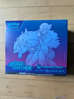 Pokemon TCG Journey Together Pokemon Center ETB New Sealed Free Shipping - Image 1