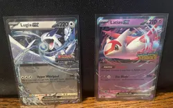 Pokemon TCG - Lugia ex 082/131 + Latias ex 076/191 STAMPED Collection Box Promos - Image 1