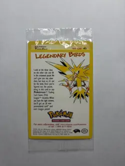 Sealed Set of 3 Pokemon Movie Promo Legendary Birds Moltres Zapdos Articuno - Image 4