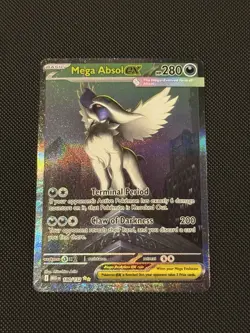 Pokemon TCG Mega Absol Ex 180/132 Special Illustration Rare Mega Evolution NM - Image 1
