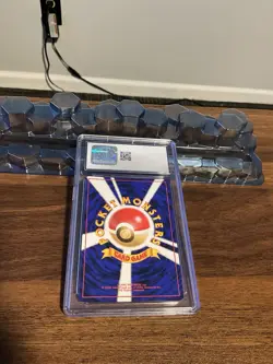 1999 Pokemon Japanese Neo Premium File #160 FERALIGATR Holo CGC 9.5 Mint+ - Image 2