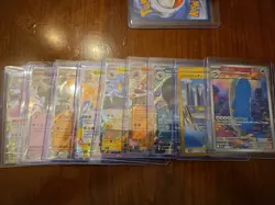 Pokemon 9 Card Lot All Raw Near Mint - Image 1