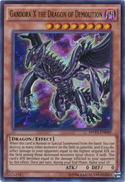 Gandora-X the Dragon of Demolition - MVP1-EN049 - Ultra Rare - Unlimited Edition - Image 1