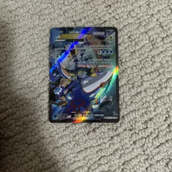 Team Aqua's Kyogre EX 6/34 2015 Pokemon TGC Playing Card - Image 3